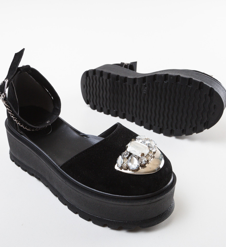 Pantofi Casual Arisa Negre