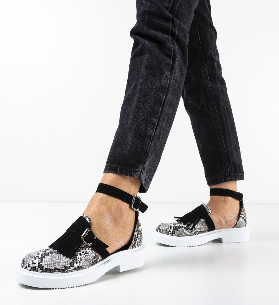 Pantofi Casual Asre Albi