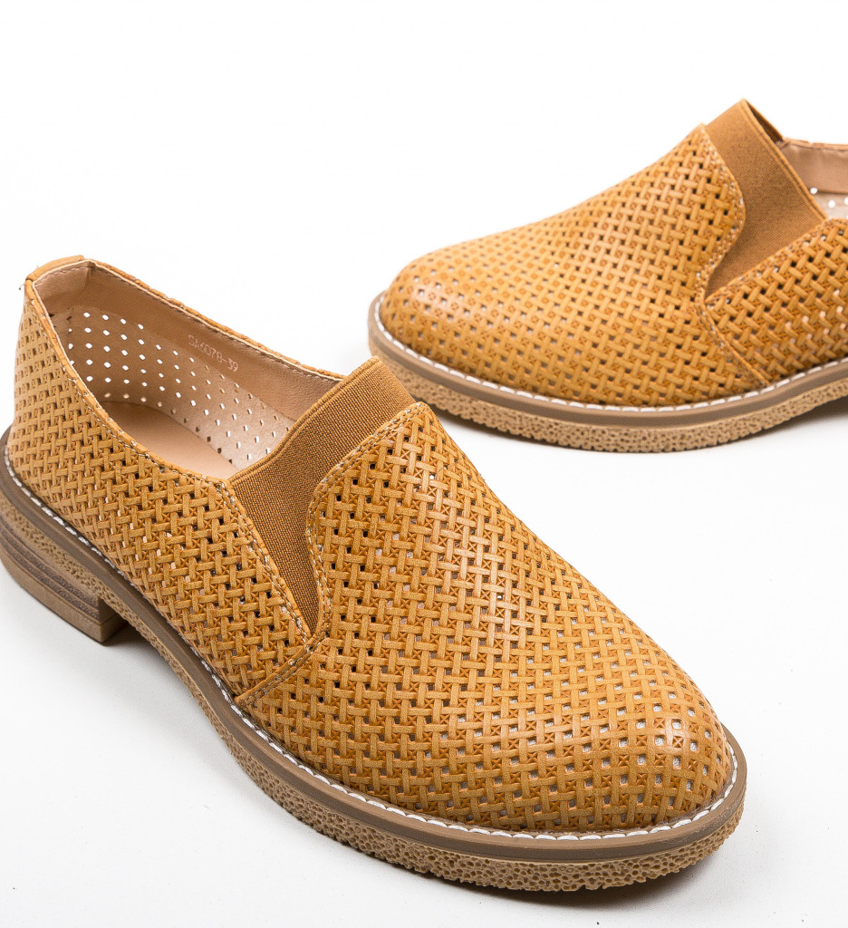 Pantofi Casual Bonill Camel