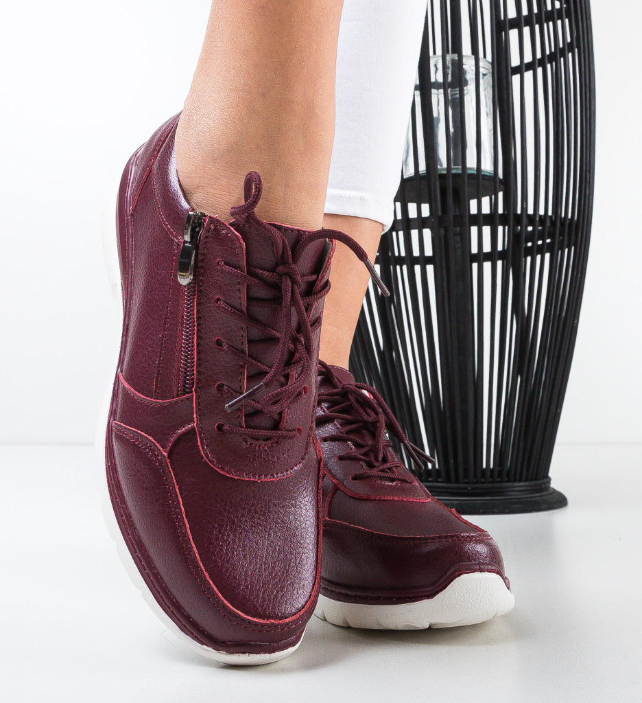 Poze Pantofi Casual Brotha Grena depurtat.ro 