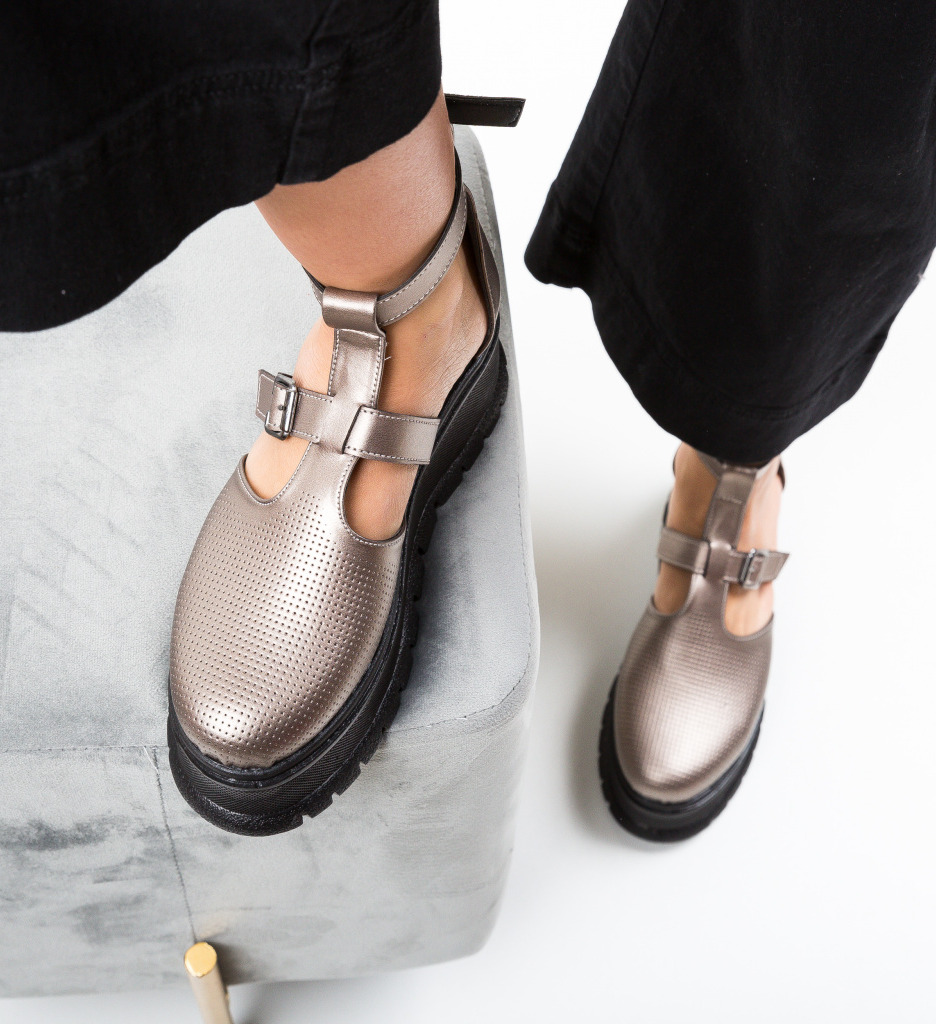 Pantofi Casual Clonata Gri