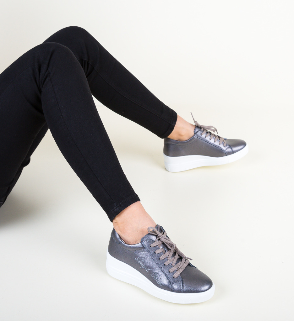 Poze Pantofi Casual Daisie Gri depurtat.ro 