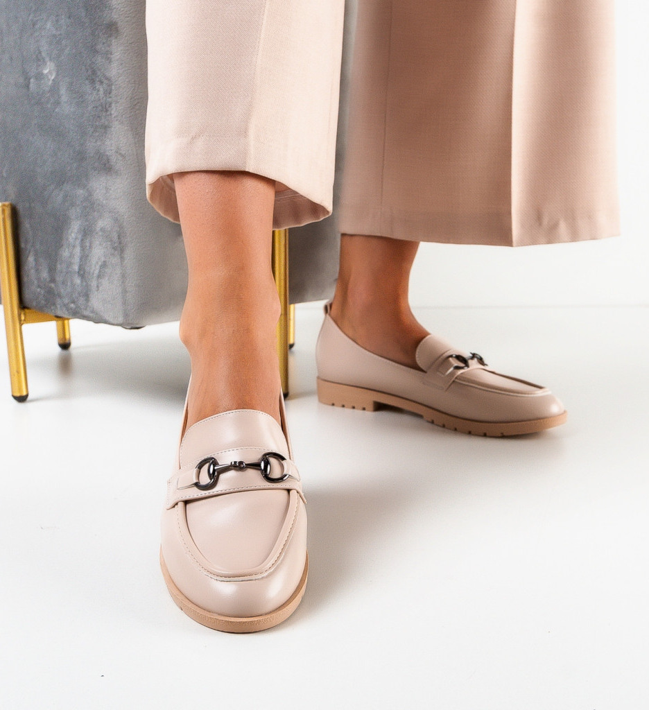 Pantofi casual dama kojo bej