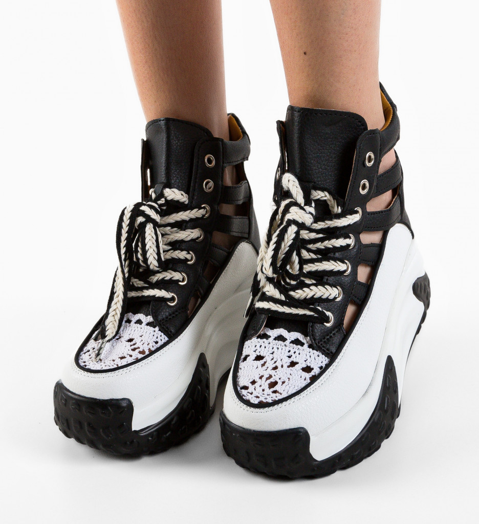 Poze Pantofi Casual dama Oaxaca Negri DePurtat
