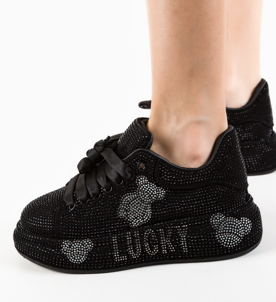 Poze Pantofi Casual dama Urss Negri DePurtat