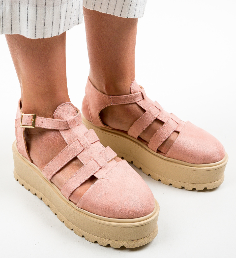 Pantofi Casual Daneza Roz