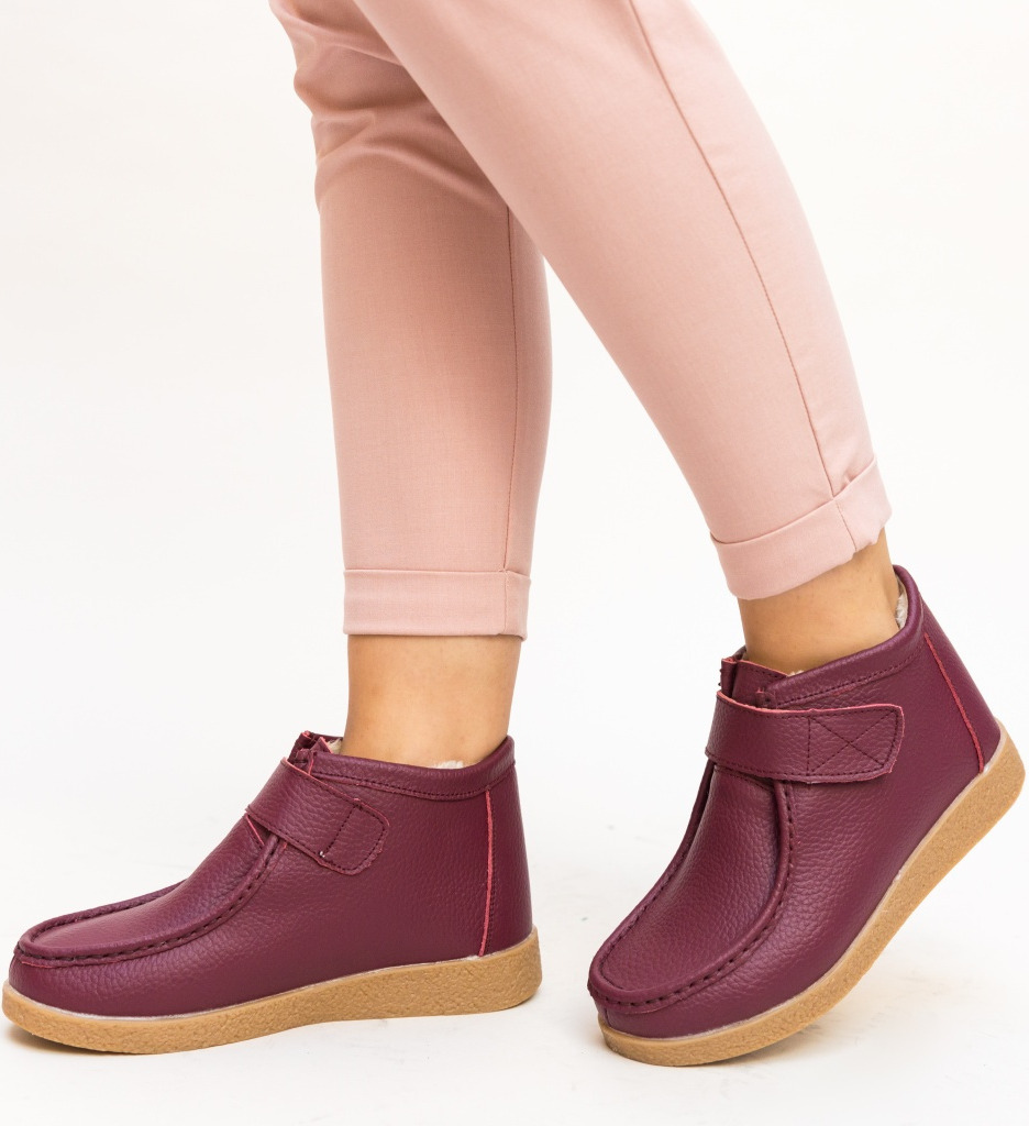 Poze Pantofi Casual Debir Grena depurtat.ro 