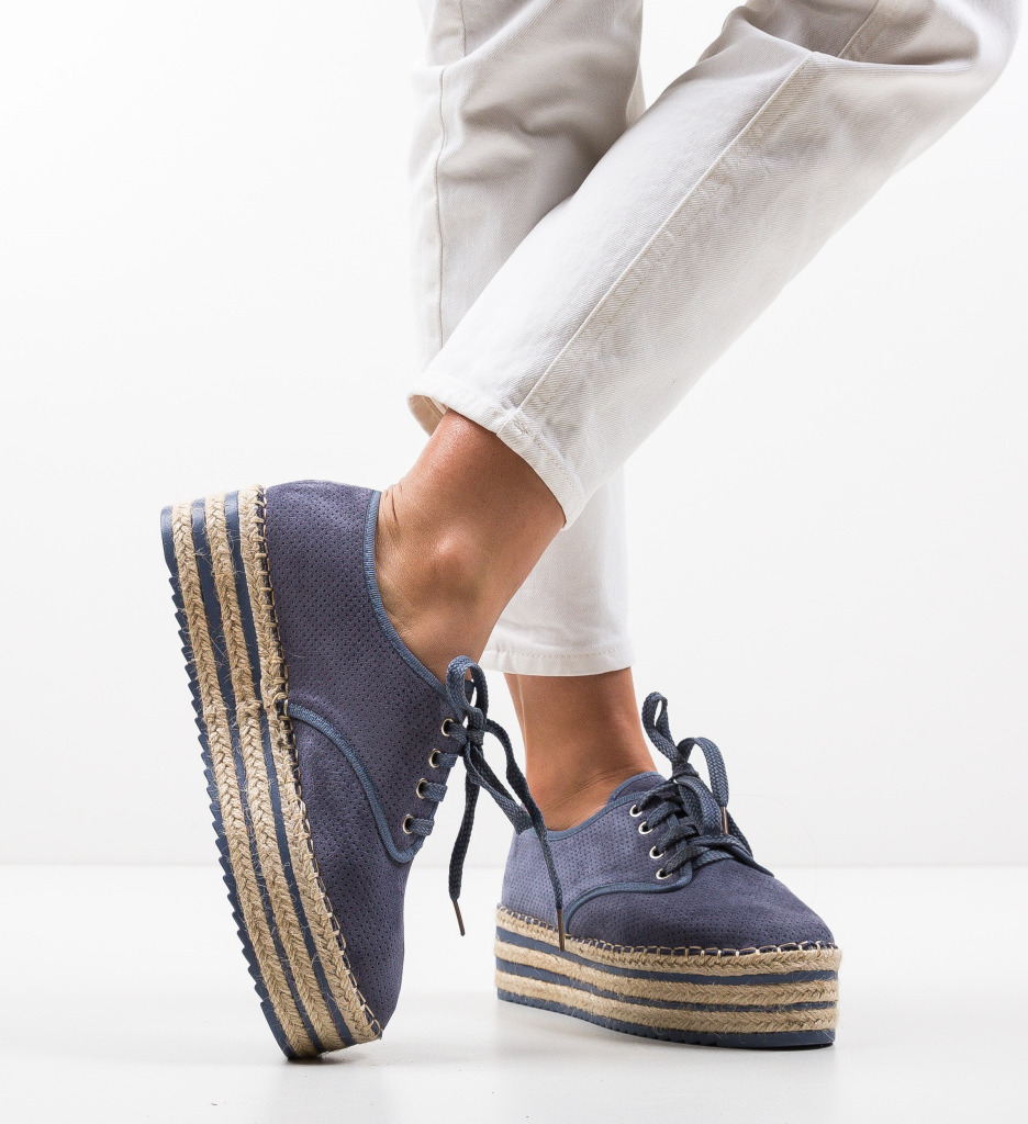 Pantofi Casual Jamelia Albastri