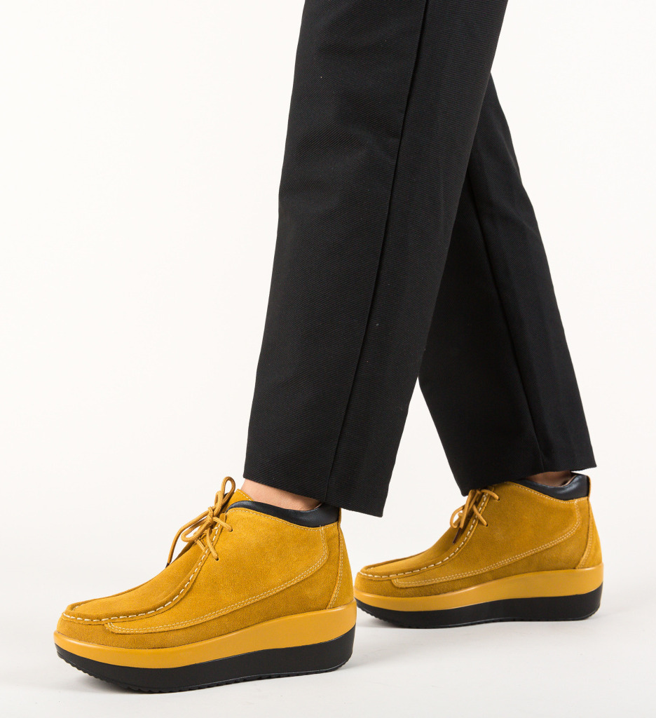 Poze Pantofi Casual Lennon Bej depurtat.ro 