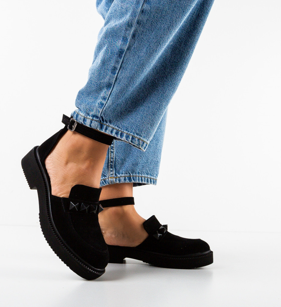 Pantofi casual maer negri 2