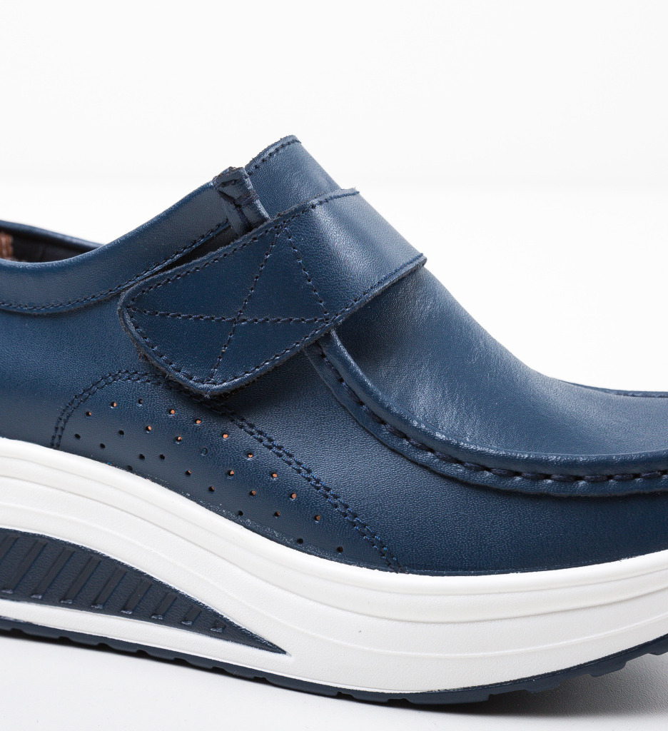 Poze Pantofi Casual Marko Bleu depurtat.ro 