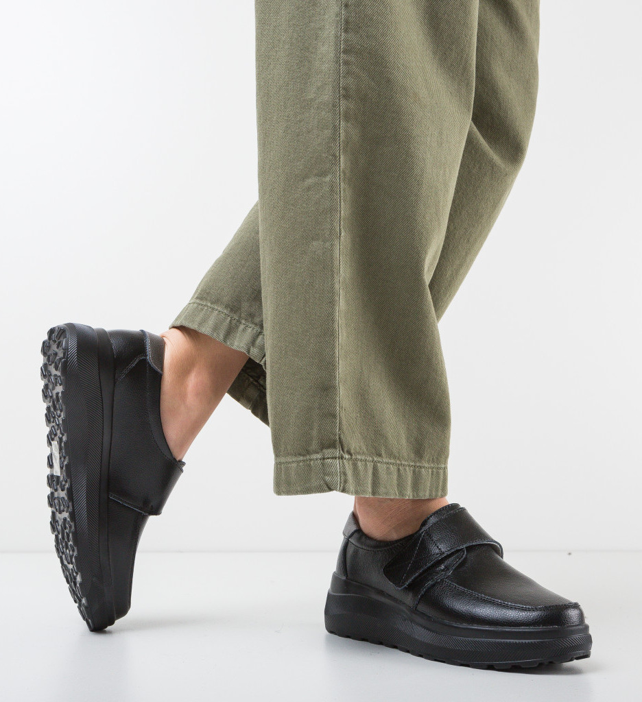 Poze Pantofi Casual Paterson Negri depurtat.ro 