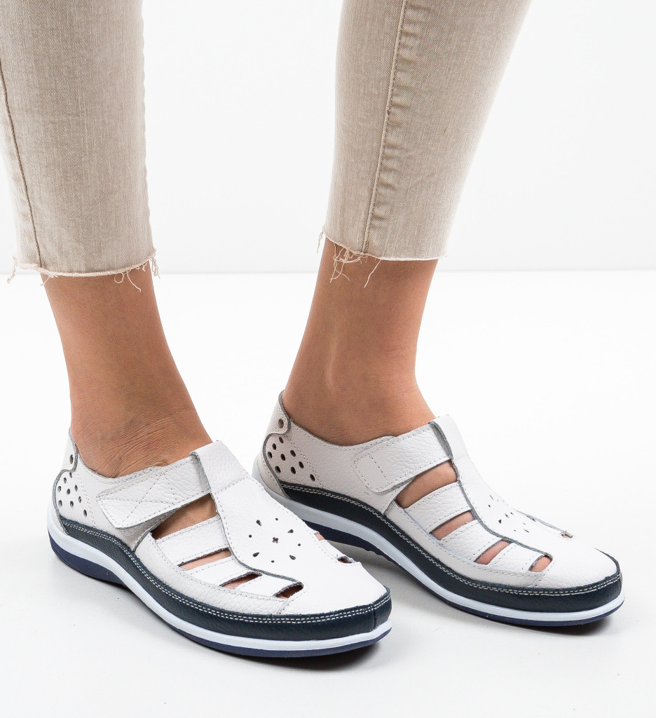 Pantofi Casual Saptes Albi