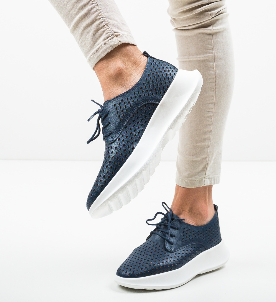 Pantofi Casual Thorp Bleumarin