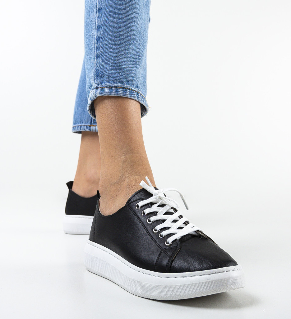 Pantofi casual ubea negri