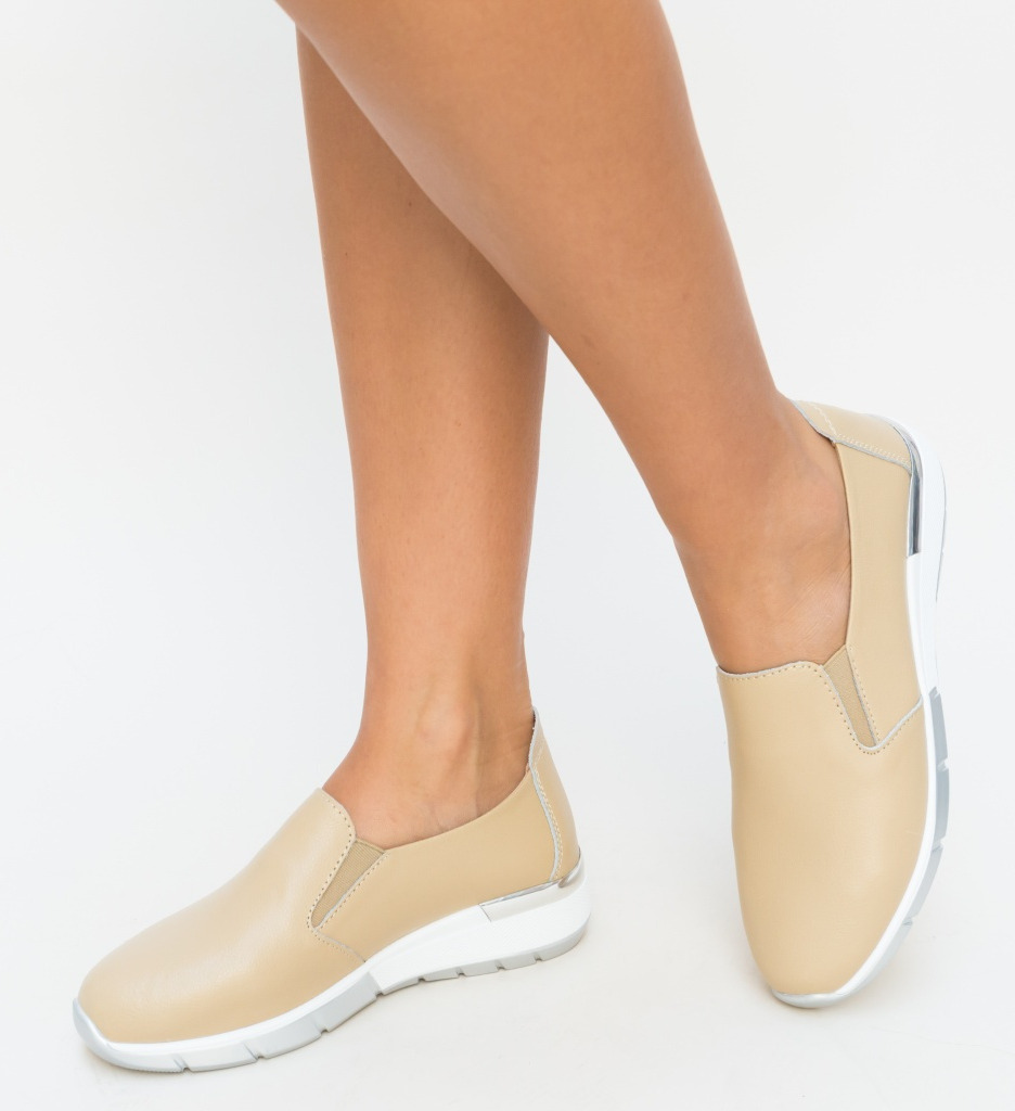 Poze Pantofi Casual Vestri Bej depurtat.ro 