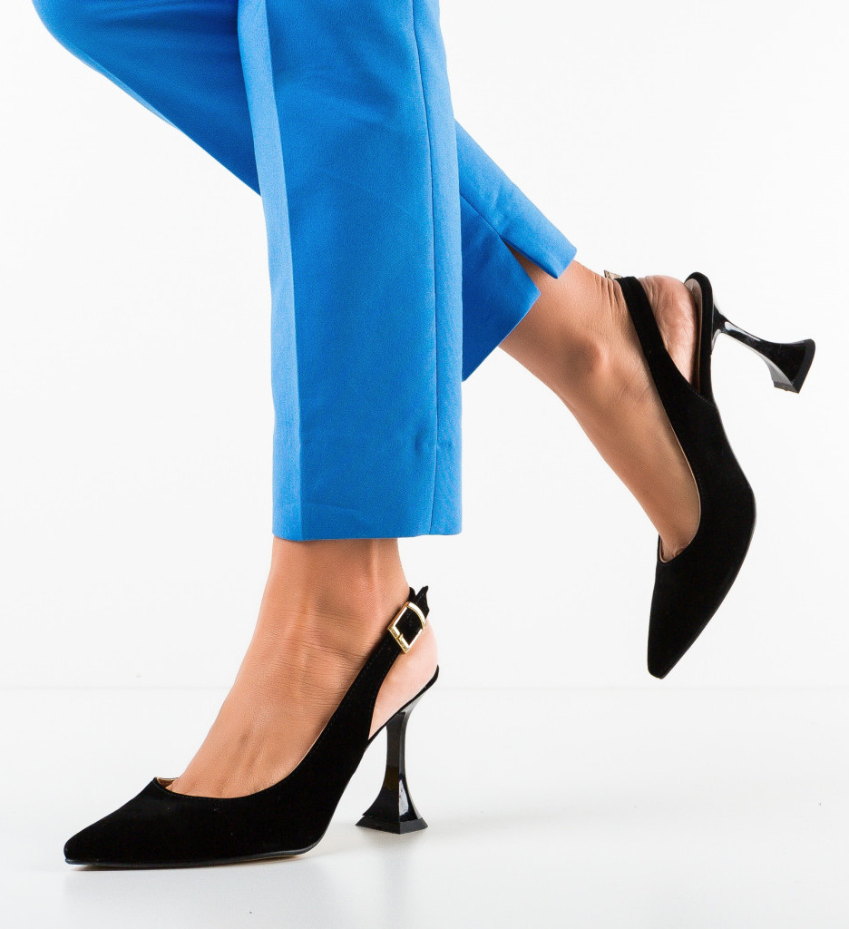 Pantofi dama mercan negri