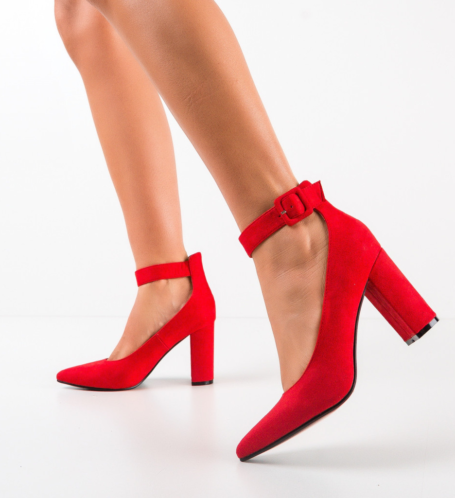 Pantofi dama nancy rosii