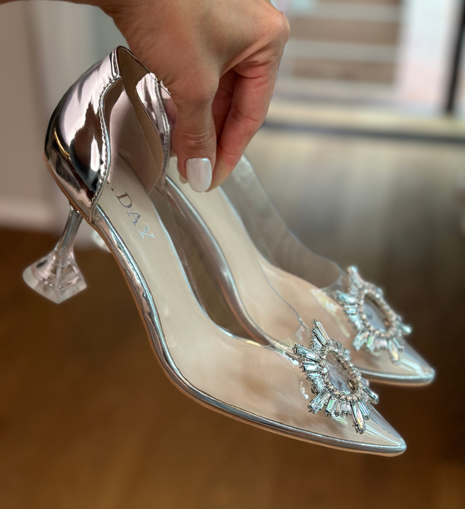 Pantofi dama Tristin Argintii