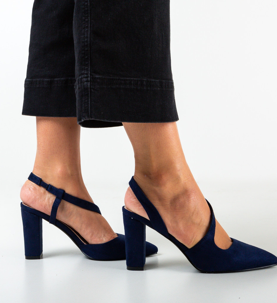 Pantofi Dany Bleumarin