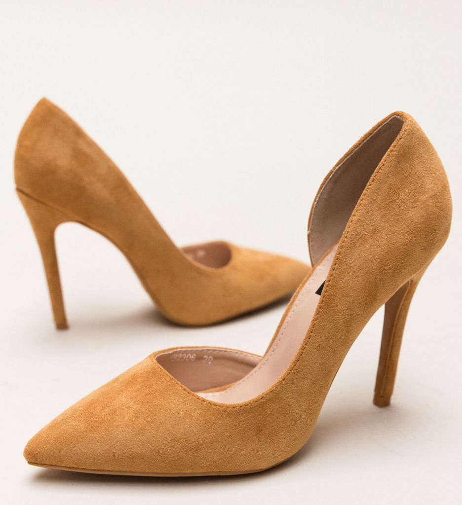 Pantofi Moses Camel