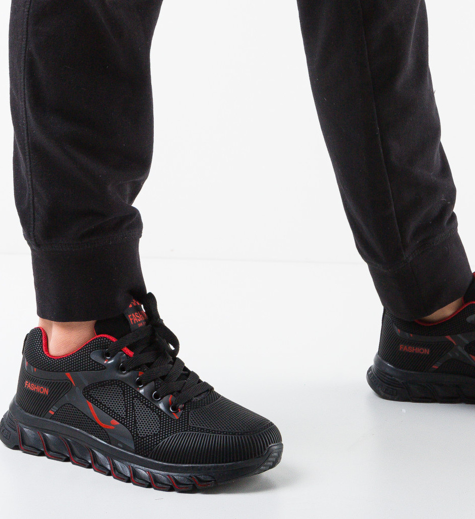 Poze Pantofi Sport Cain Negri depurtat.ro 