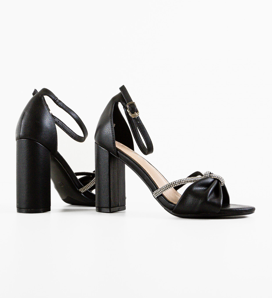 Sandale dama Epsilon Negre