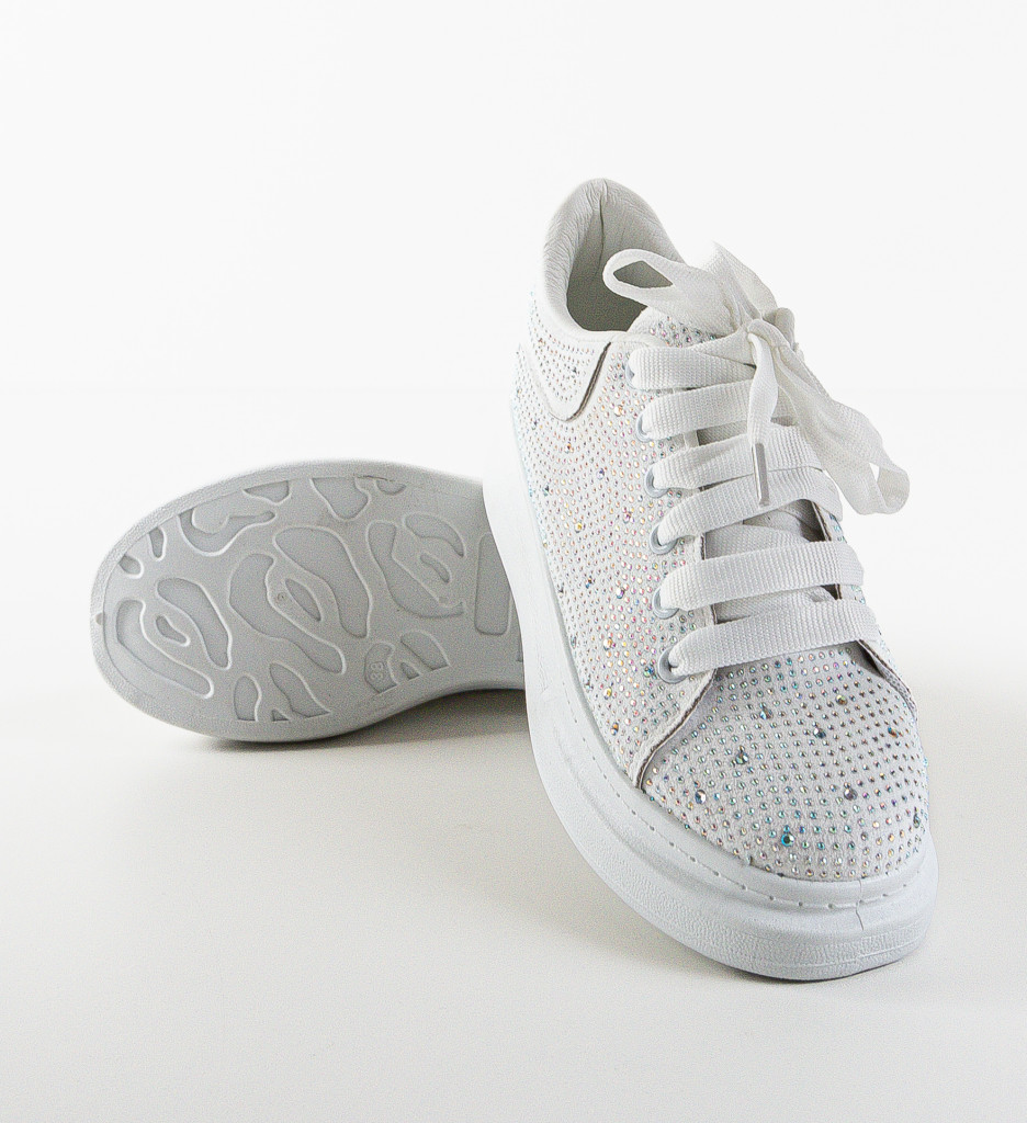 Poze Sneakers dama Mermera Albi DePurtat