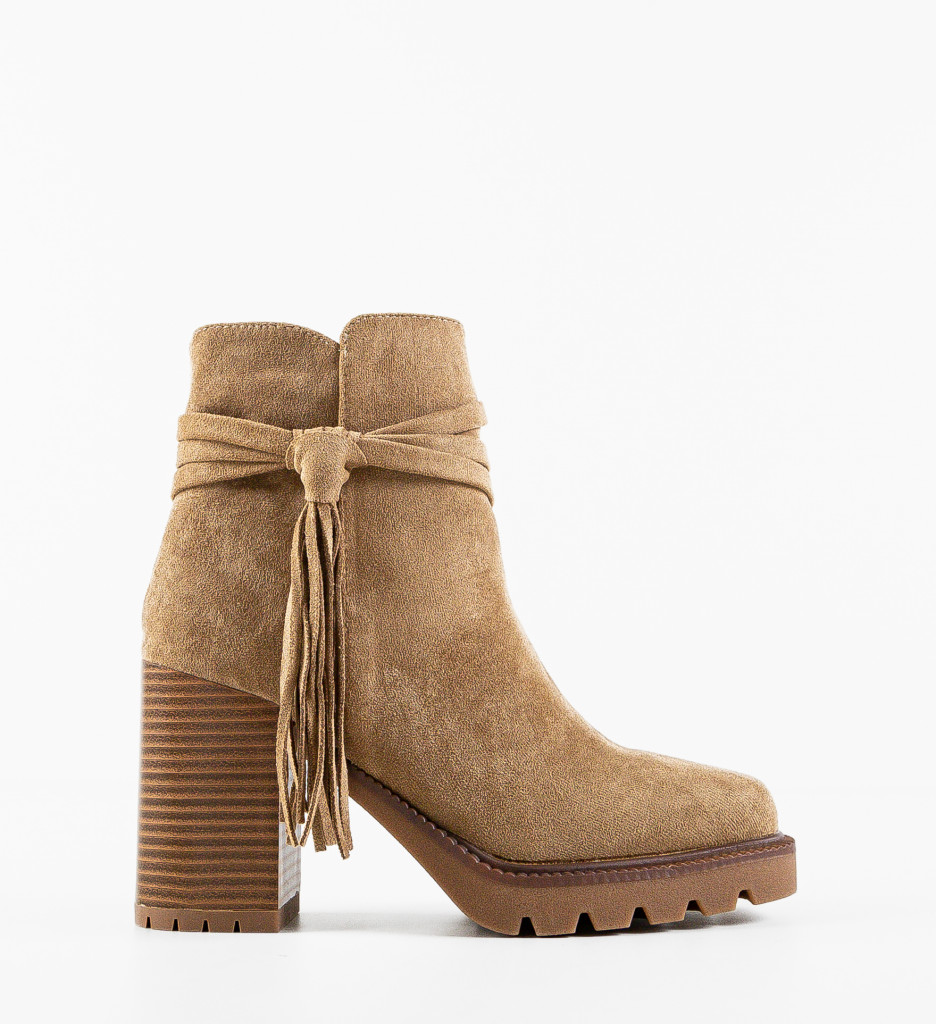 Poze Botine dama Graps Khaki DePurtat