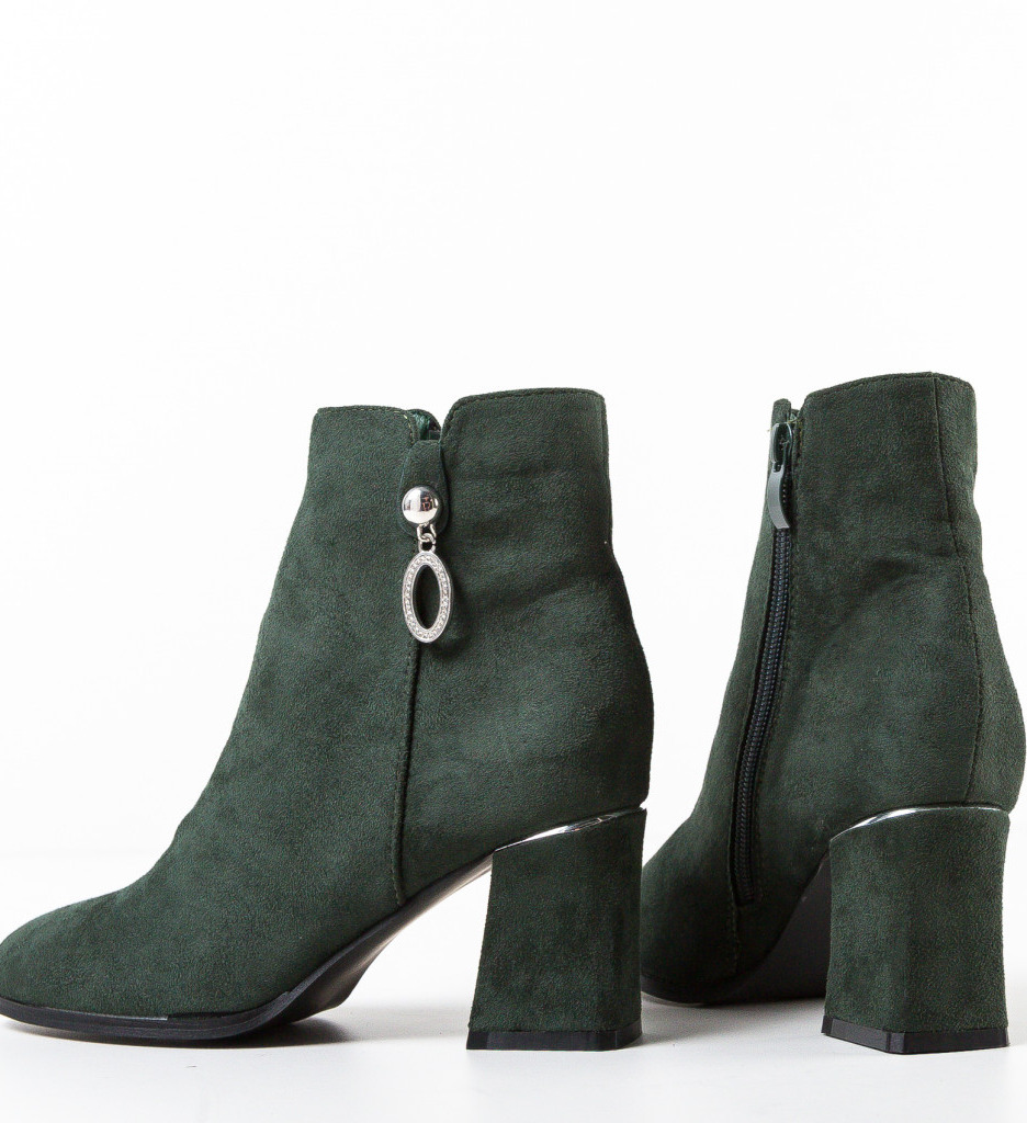 Botine dama serrano verzi