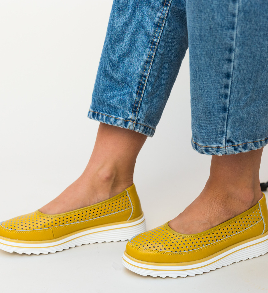 Poze Espadrile Geani Galbeni depurtat.ro 