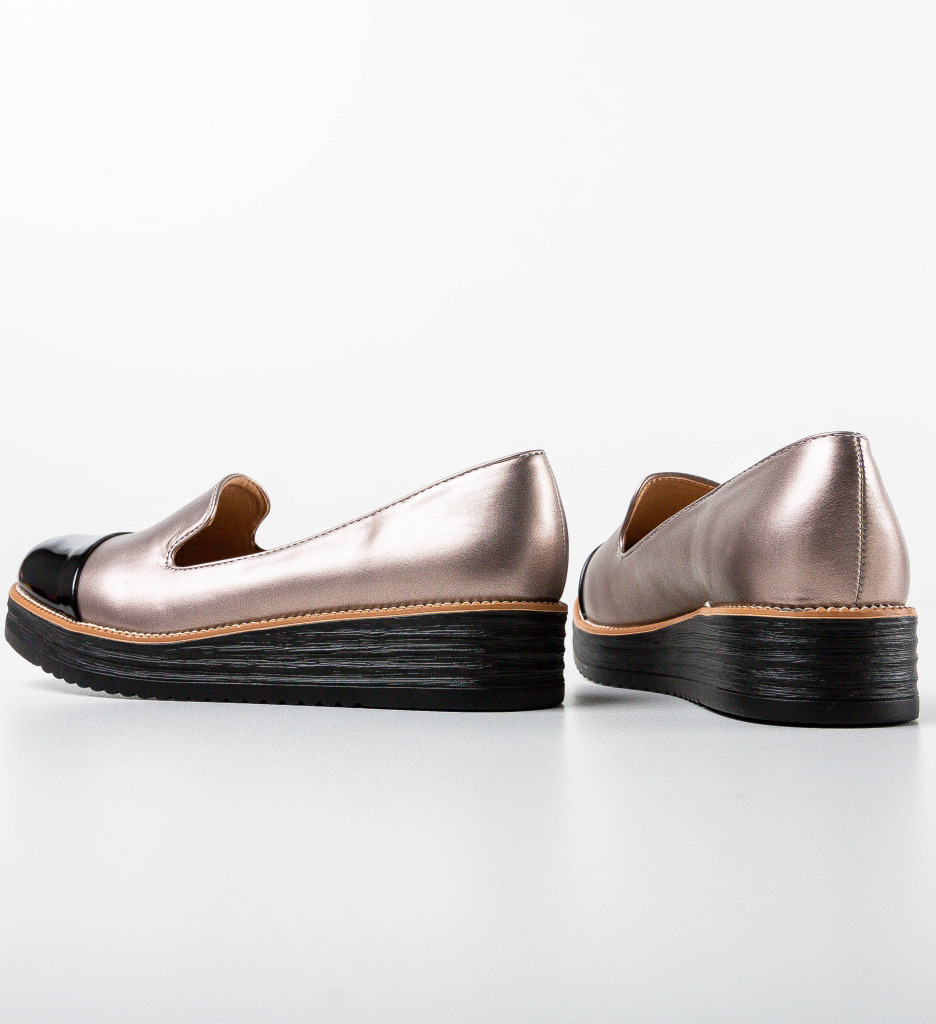Pantofi casual dama sideritis gri