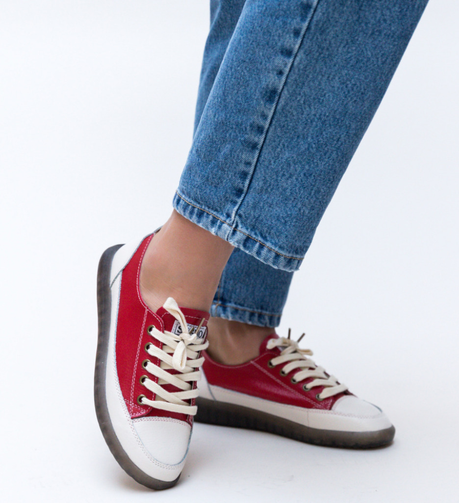 Poze Pantofi Casual Digrio Rosii depurtat.ro 