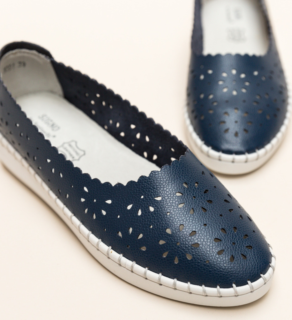 Pantofi casual egipt bleumarin