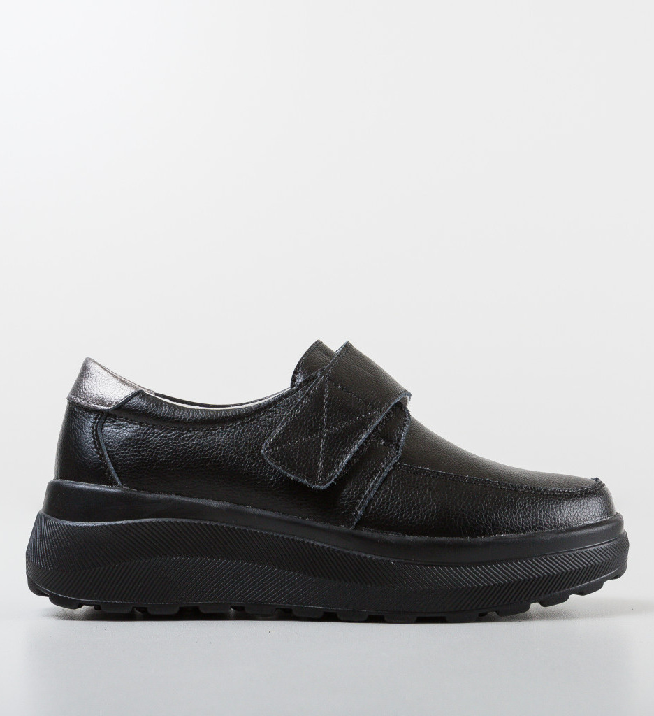 Poze Pantofi Casual Paterson Negri depurtat.ro 