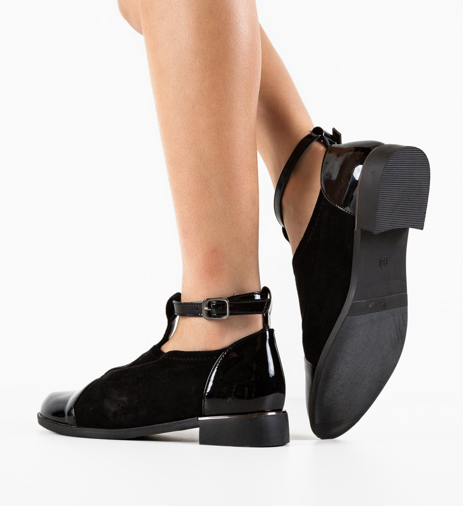 Pantofi casual ronni negri