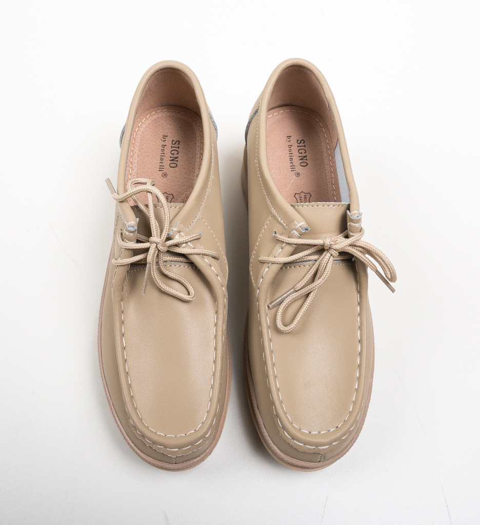 Poze Pantofi Casual Sag Bej depurtat.ro 