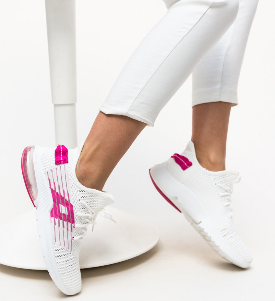 Pantofi sport lino fuchsia