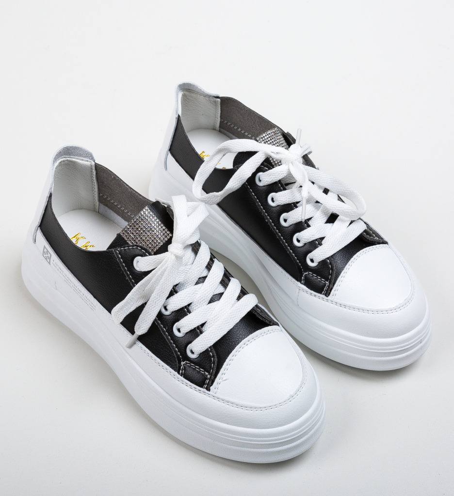Poze Pantofi Sport Wulf Negri depurtat.ro 