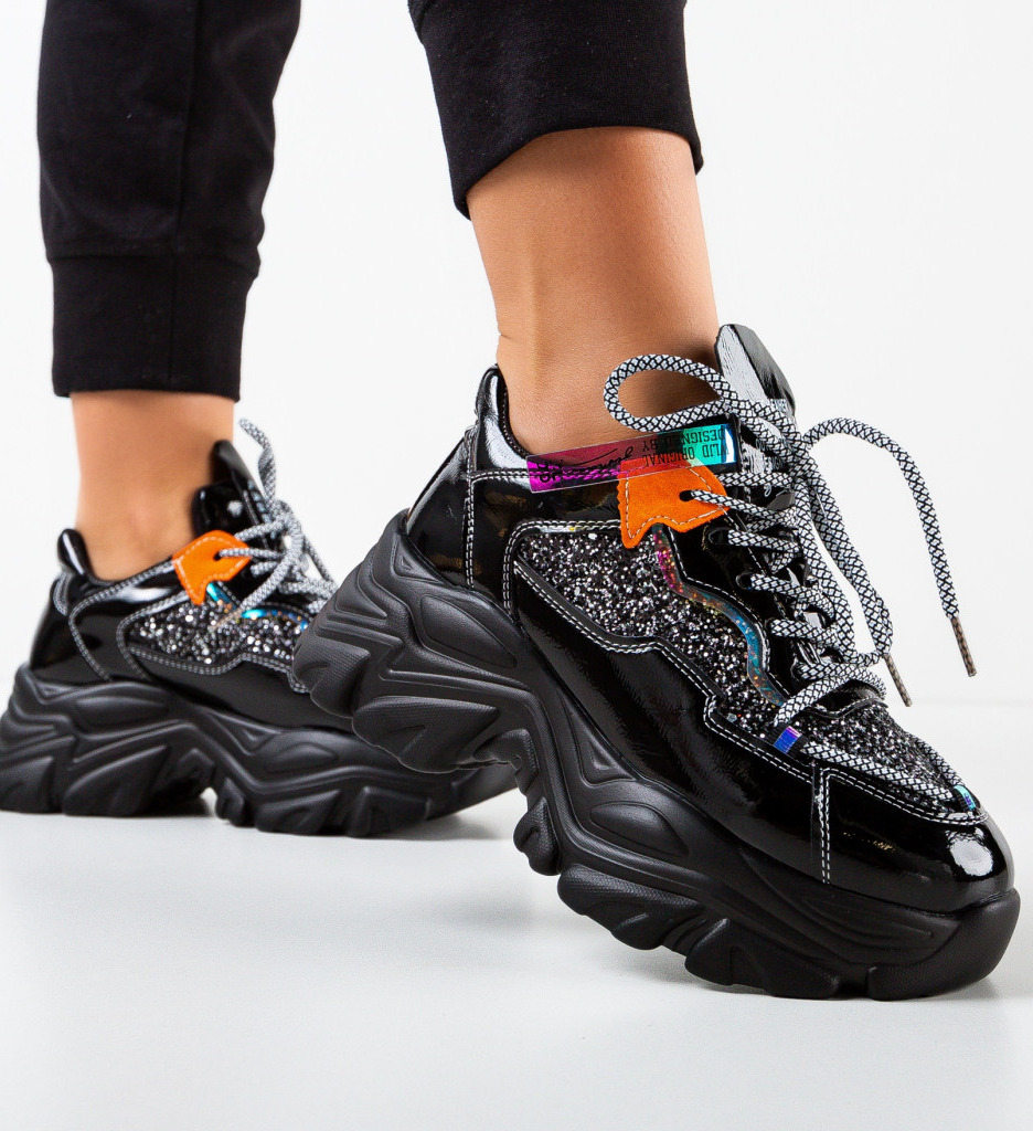Sneakers dama georgie negri