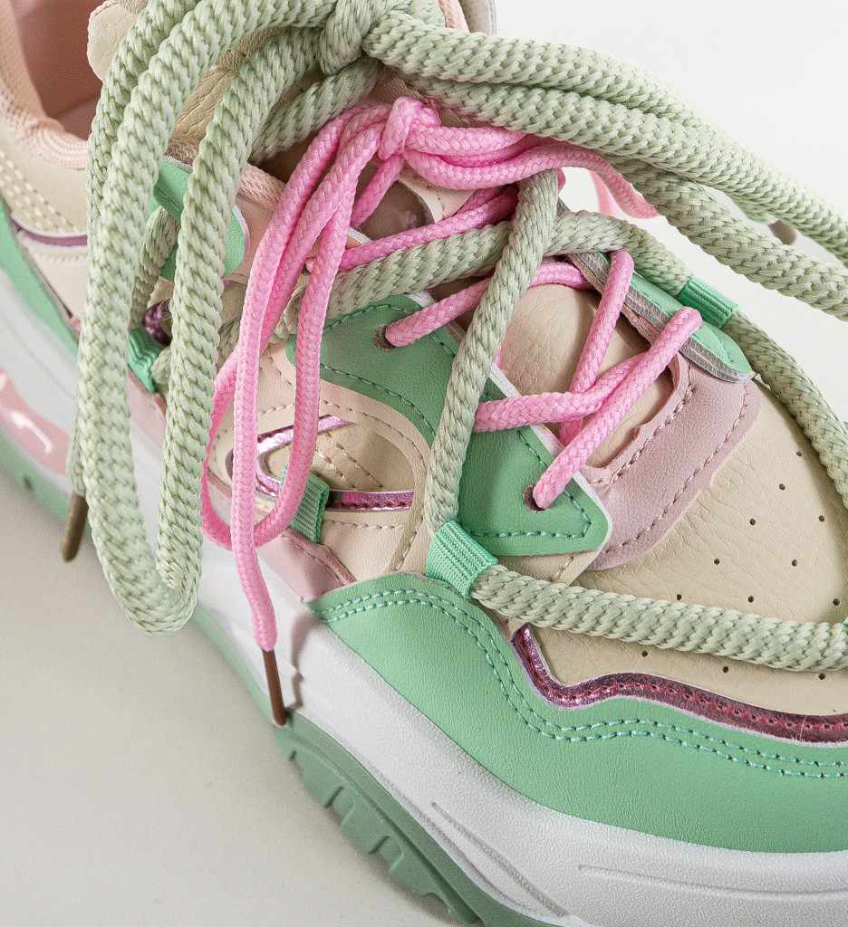 Poze Sneakers dama Godavari Verzi DePurtat