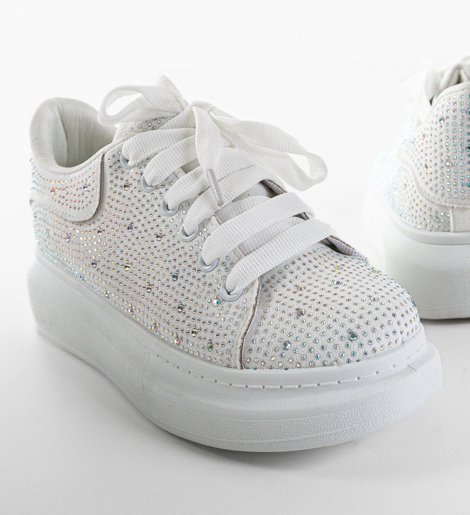 Poze Sneakers dama Mermera Albi DePurtat