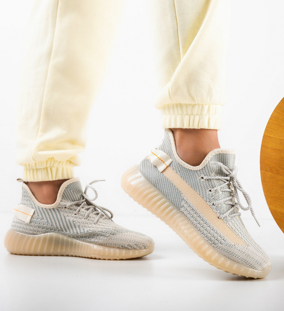 Sneakers dama shein bej