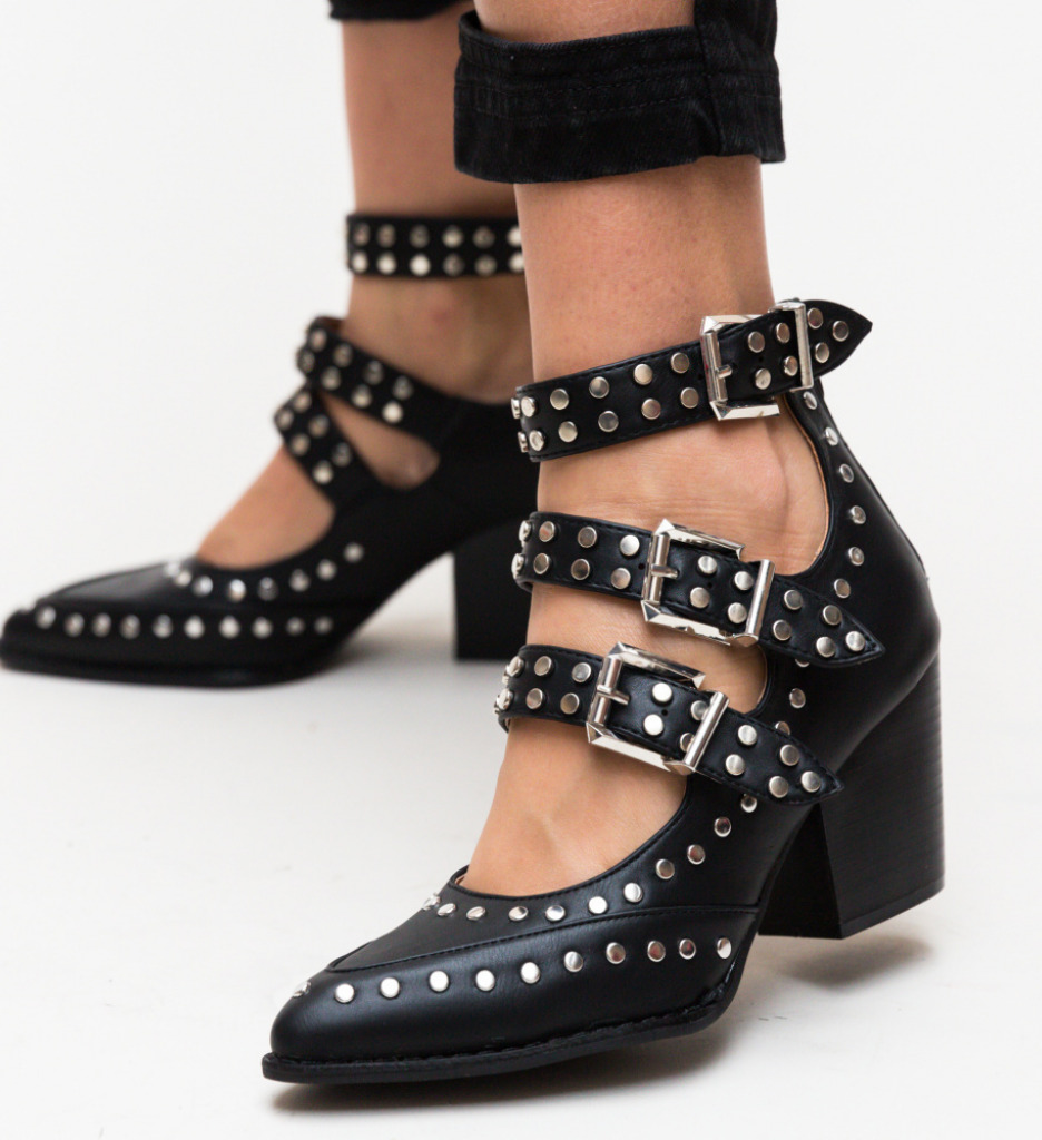 Poze Botine Betts Negre depurtat.ro 