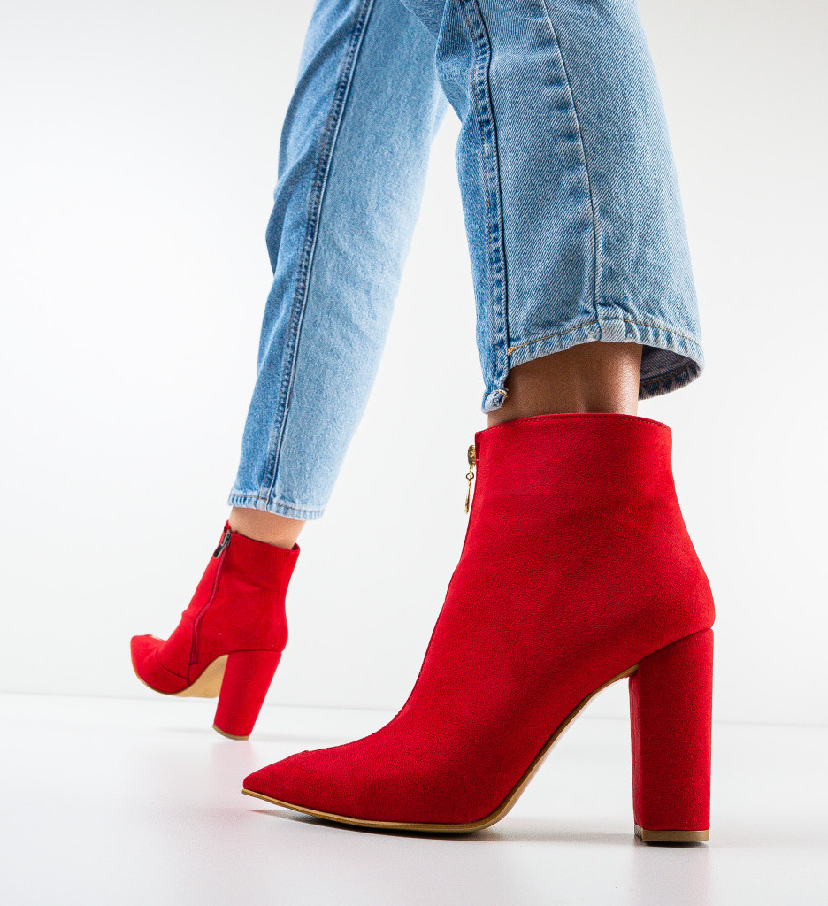 Botine Calink Rosii