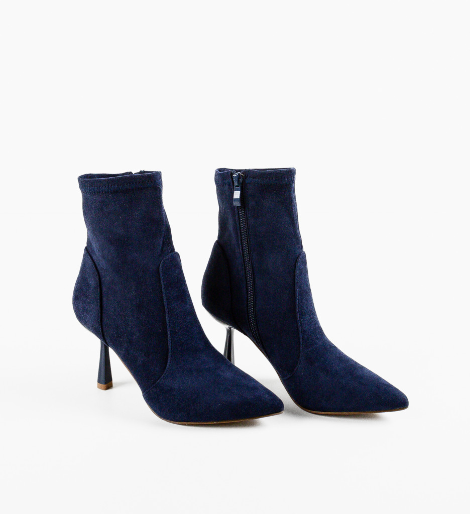 Botine dama jak bleumarin