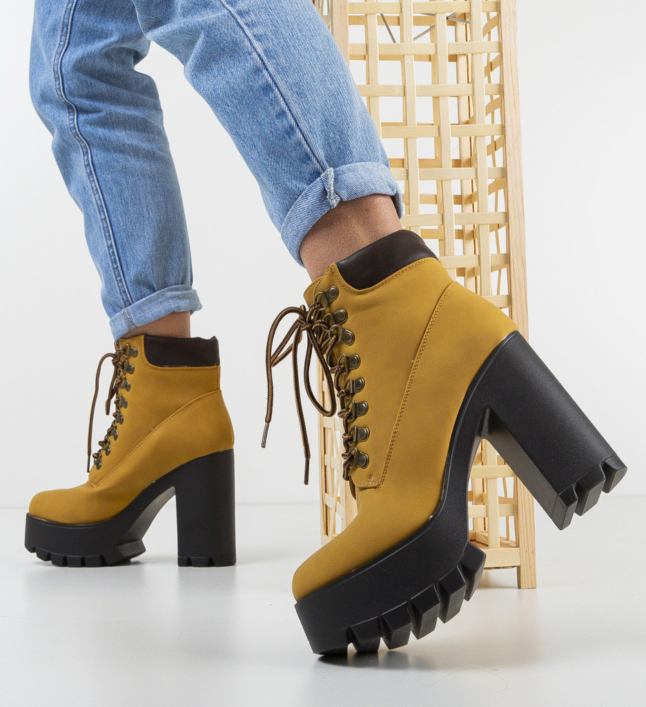 Botine Elize Camel