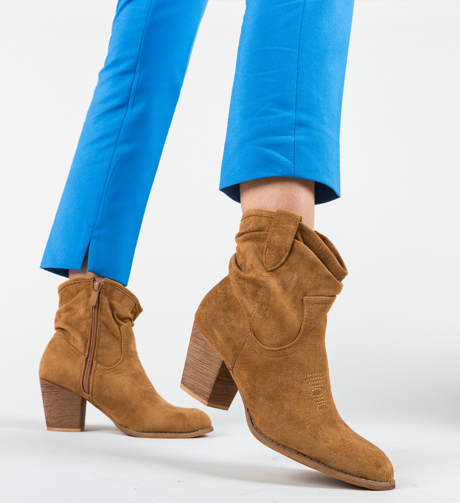 Botine Petty Camel