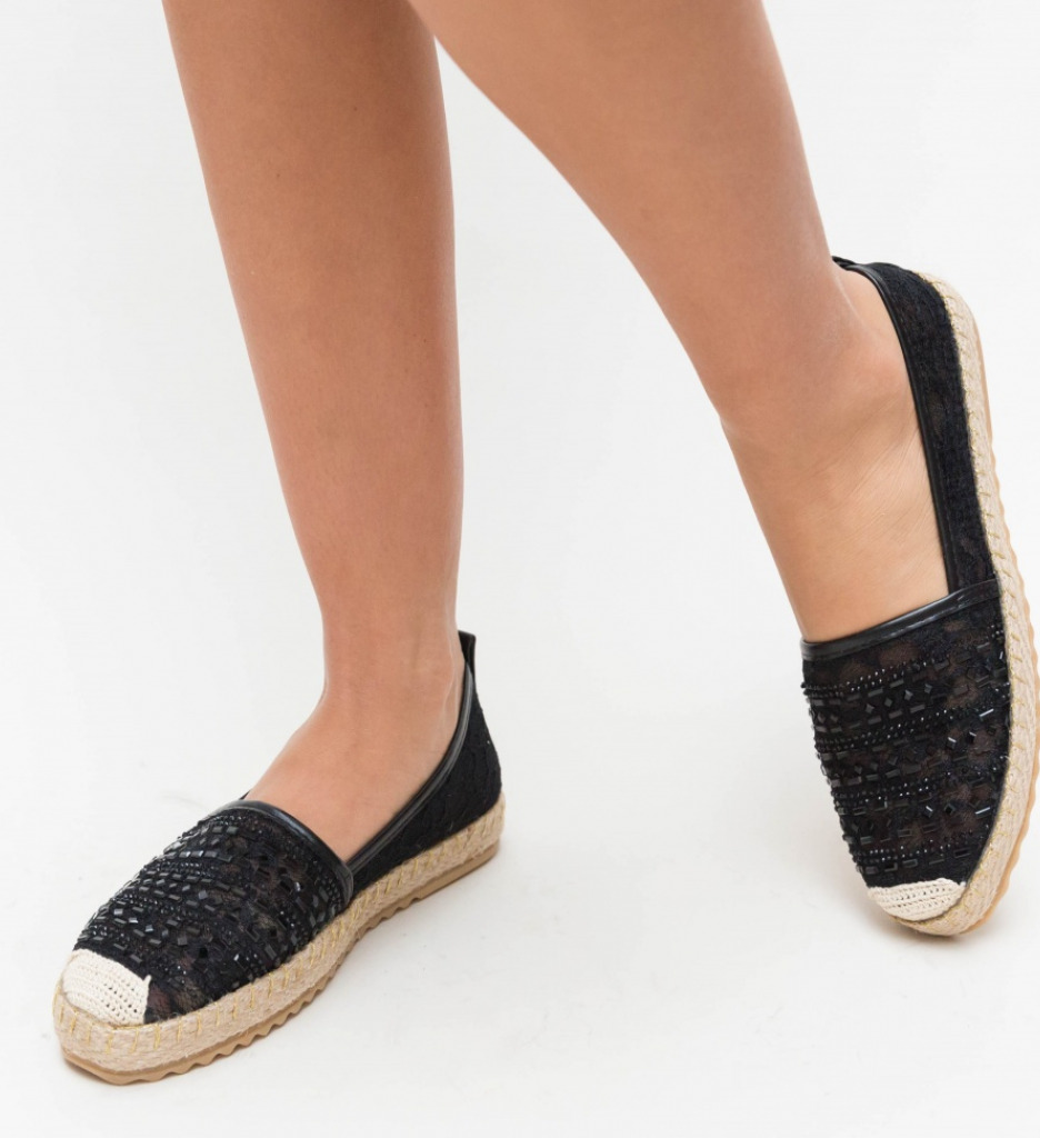 Espadrile Armina Negre - 2 | YEO