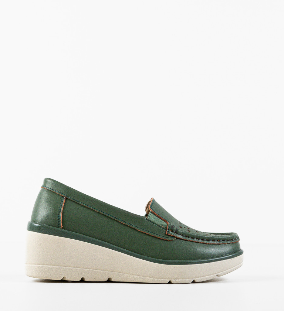 Poze Pantofi Casual Atic Verzi DePurtat